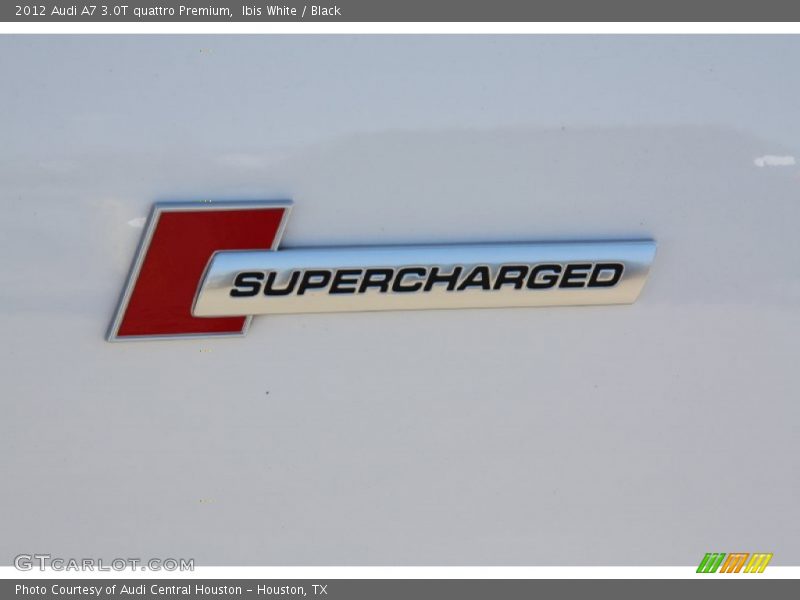 Ibis White / Black 2012 Audi A7 3.0T quattro Premium
