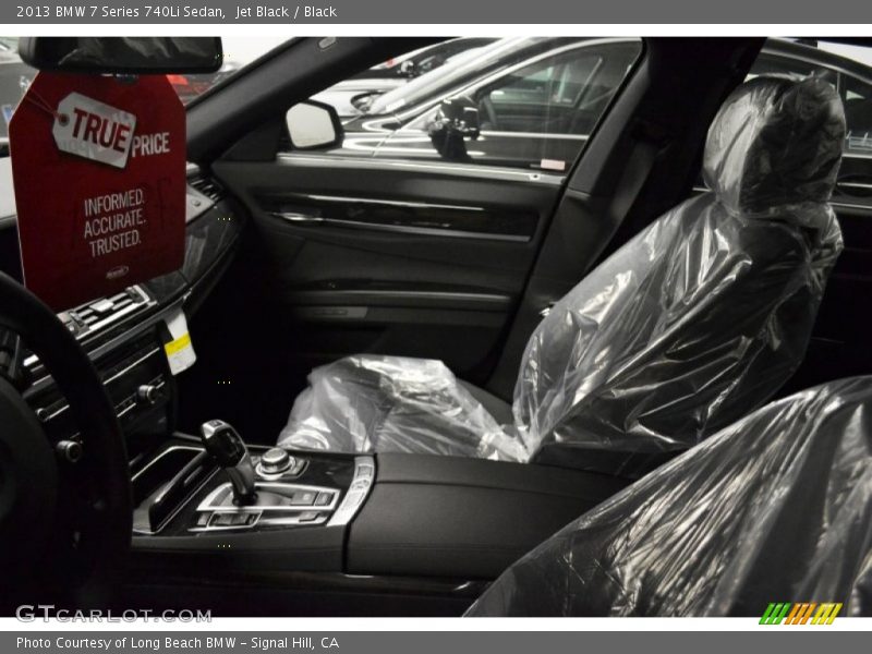 Jet Black / Black 2013 BMW 7 Series 740Li Sedan