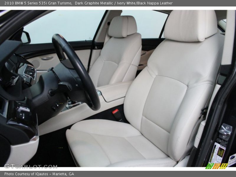 Front Seat of 2010 5 Series 535i Gran Turismo