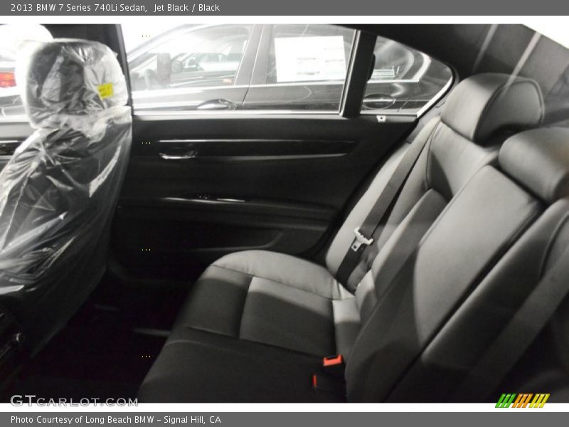Jet Black / Black 2013 BMW 7 Series 740Li Sedan