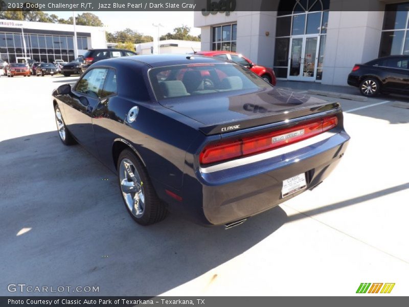 Jazz Blue Pearl / Dark Slate Gray 2013 Dodge Challenger R/T