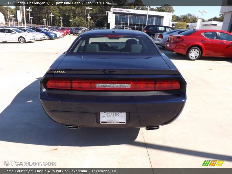 Jazz Blue Pearl / Dark Slate Gray 2013 Dodge Challenger R/T