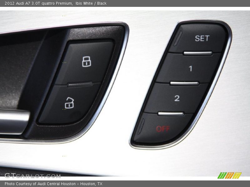 Ibis White / Black 2012 Audi A7 3.0T quattro Premium
