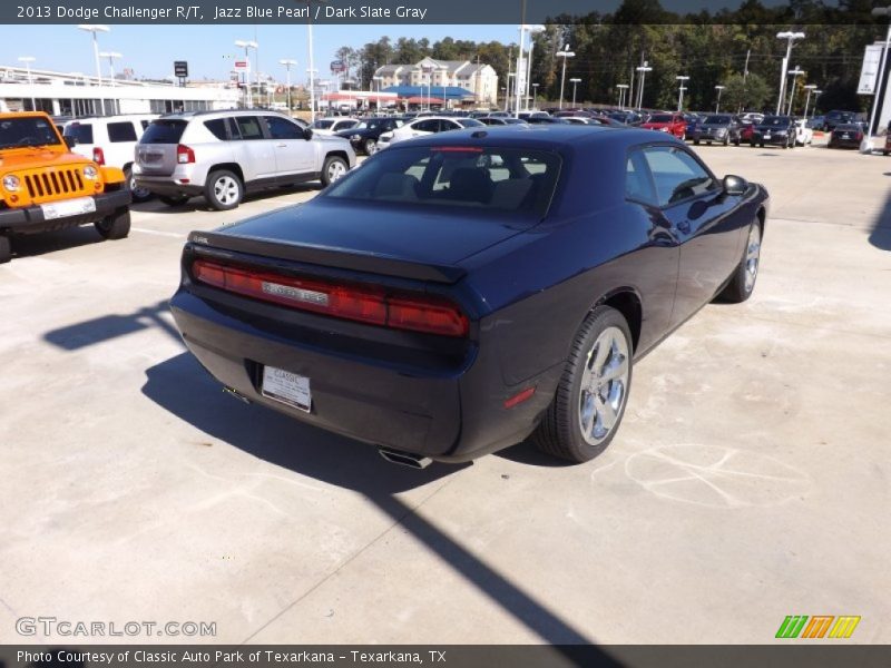 Jazz Blue Pearl / Dark Slate Gray 2013 Dodge Challenger R/T