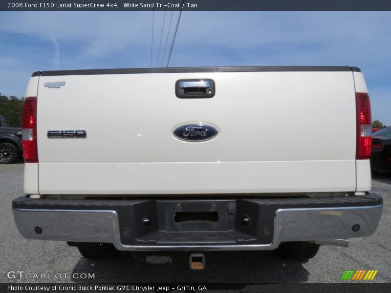 White Sand Tri-Coat / Tan 2008 Ford F150 Lariat SuperCrew 4x4