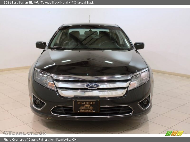 Tuxedo Black Metallic / Charcoal Black 2011 Ford Fusion SEL V6