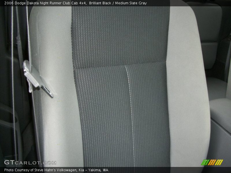 Brilliant Black / Medium Slate Gray 2006 Dodge Dakota Night Runner Club Cab 4x4