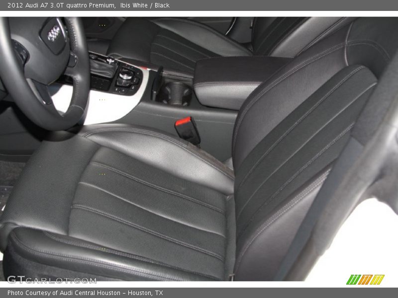 Ibis White / Black 2012 Audi A7 3.0T quattro Premium