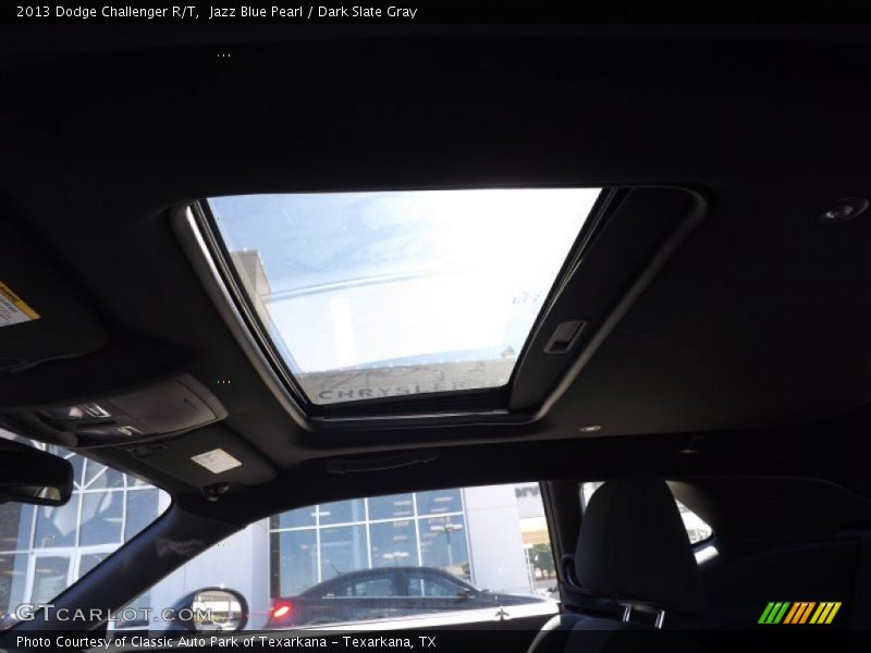 Jazz Blue Pearl / Dark Slate Gray 2013 Dodge Challenger R/T