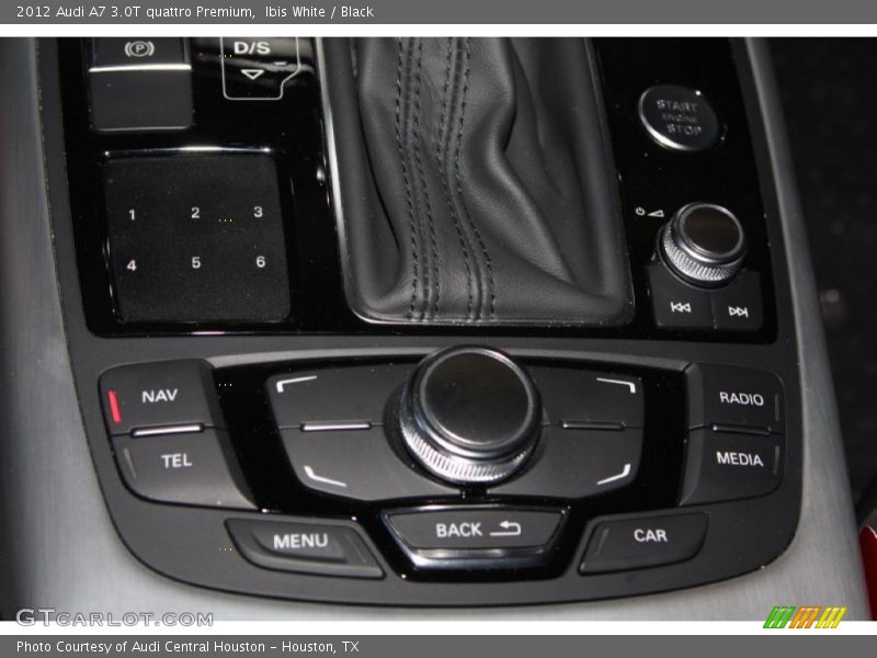 Ibis White / Black 2012 Audi A7 3.0T quattro Premium