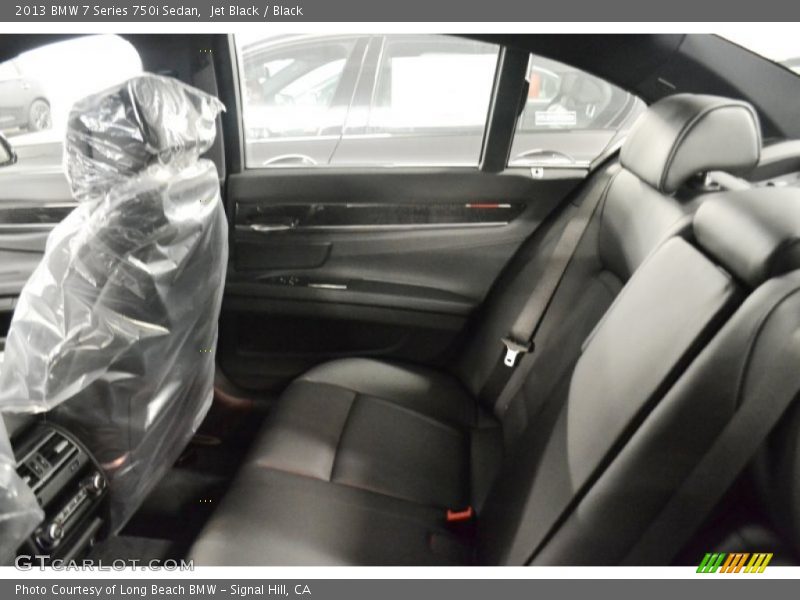 Jet Black / Black 2013 BMW 7 Series 750i Sedan