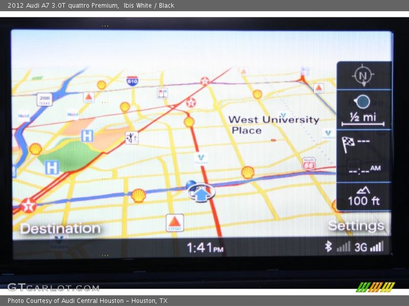 Navigation of 2012 A7 3.0T quattro Premium