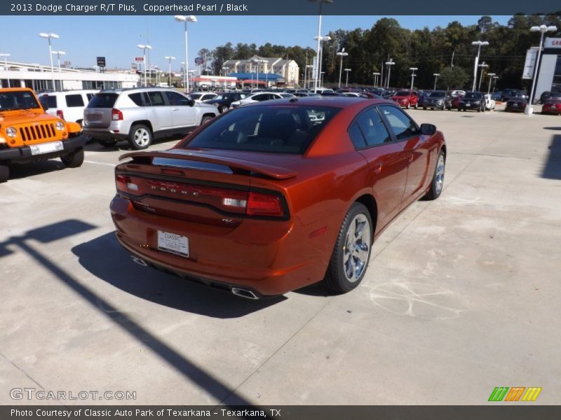 Copperhead Pearl / Black 2013 Dodge Charger R/T Plus
