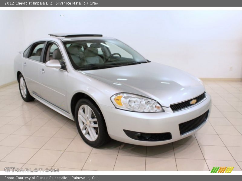 Silver Ice Metallic / Gray 2012 Chevrolet Impala LTZ