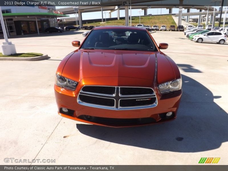 Copperhead Pearl / Black 2013 Dodge Charger R/T Plus