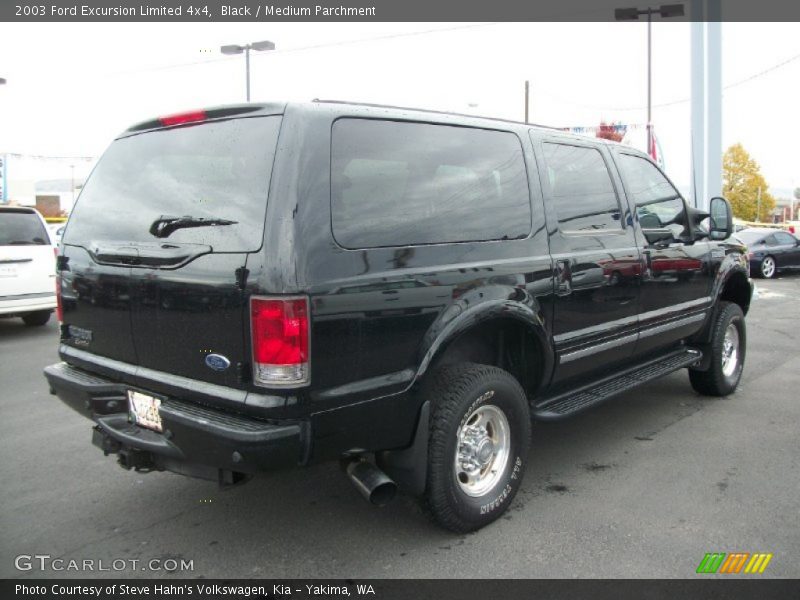 Black / Medium Parchment 2003 Ford Excursion Limited 4x4