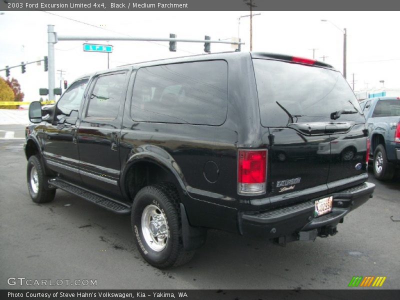 Black / Medium Parchment 2003 Ford Excursion Limited 4x4