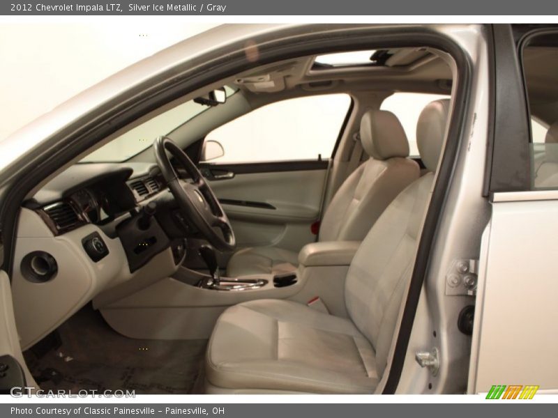 Silver Ice Metallic / Gray 2012 Chevrolet Impala LTZ