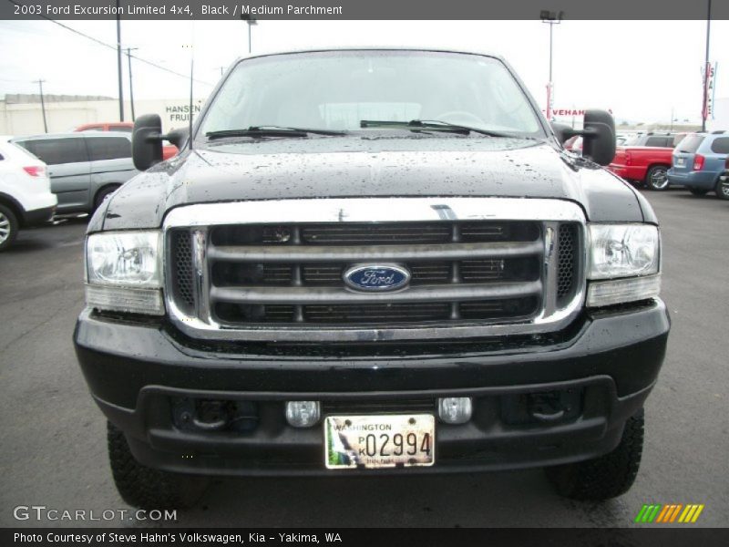 Black / Medium Parchment 2003 Ford Excursion Limited 4x4