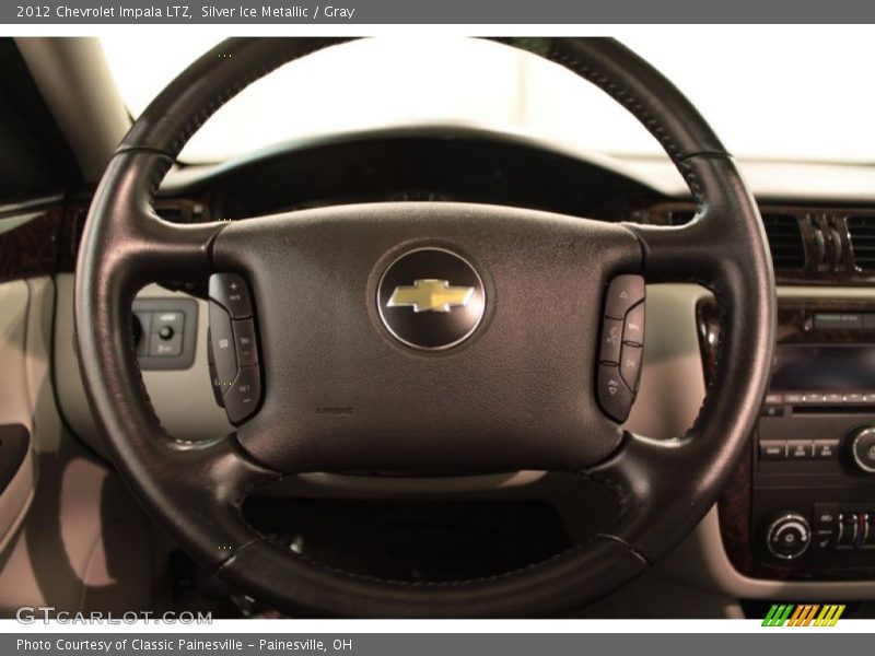 Silver Ice Metallic / Gray 2012 Chevrolet Impala LTZ