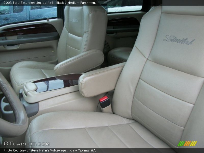 Black / Medium Parchment 2003 Ford Excursion Limited 4x4