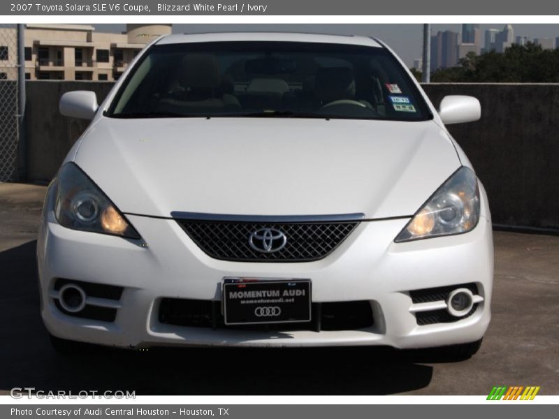 Blizzard White Pearl / Ivory 2007 Toyota Solara SLE V6 Coupe