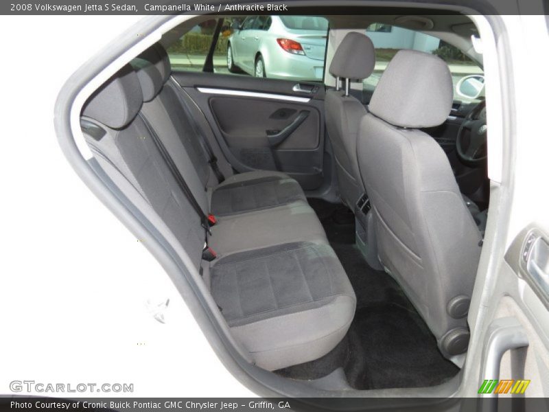 Campanella White / Anthracite Black 2008 Volkswagen Jetta S Sedan