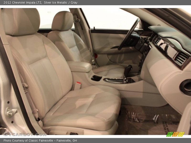 Silver Ice Metallic / Gray 2012 Chevrolet Impala LTZ