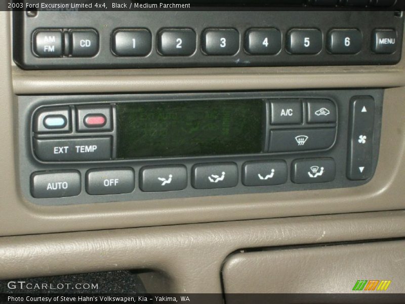 Controls of 2003 Excursion Limited 4x4