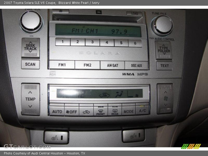 Blizzard White Pearl / Ivory 2007 Toyota Solara SLE V6 Coupe