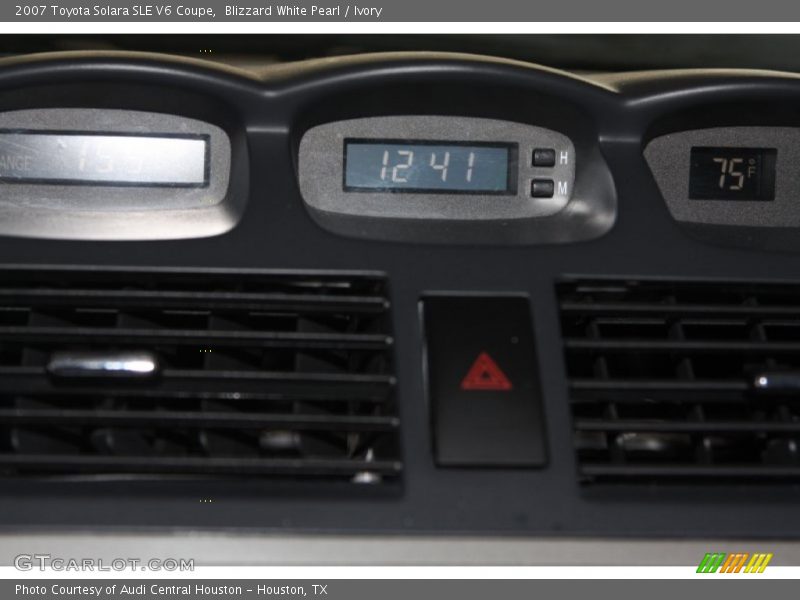 Blizzard White Pearl / Ivory 2007 Toyota Solara SLE V6 Coupe