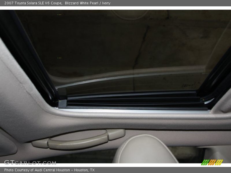 Blizzard White Pearl / Ivory 2007 Toyota Solara SLE V6 Coupe