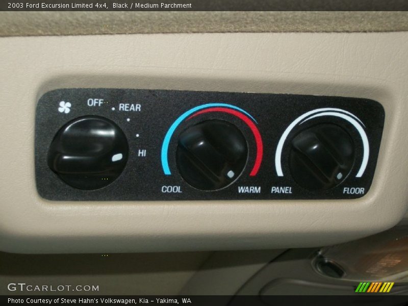 Controls of 2003 Excursion Limited 4x4