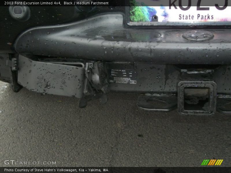 Black / Medium Parchment 2003 Ford Excursion Limited 4x4
