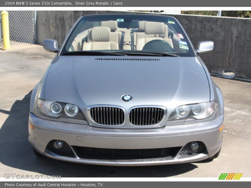 Silver Grey Metallic / Sand 2004 BMW 3 Series 330i Convertible