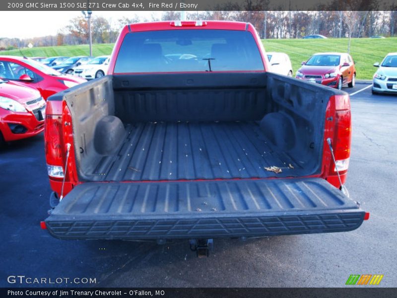 Fire Red / Ebony 2009 GMC Sierra 1500 SLE Z71 Crew Cab 4x4