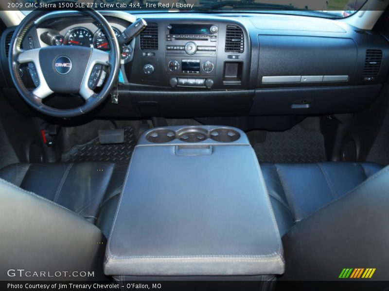 Fire Red / Ebony 2009 GMC Sierra 1500 SLE Z71 Crew Cab 4x4