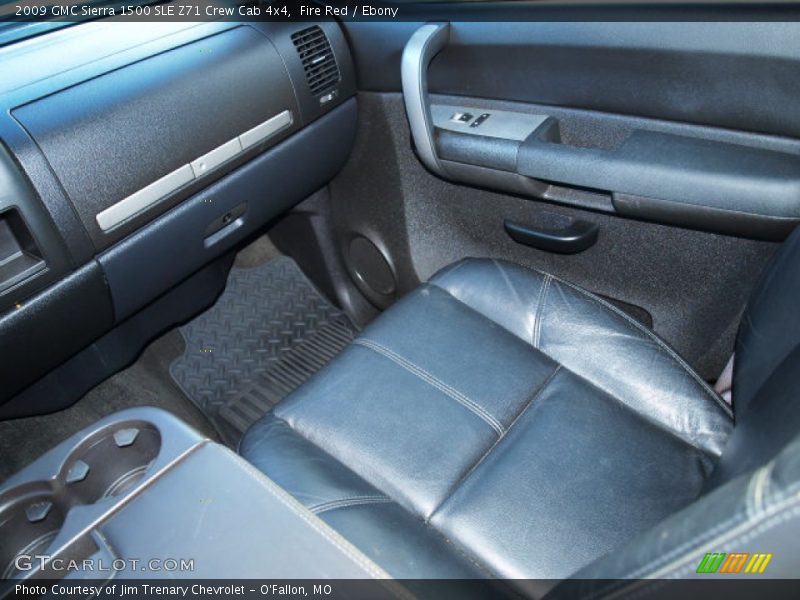 Fire Red / Ebony 2009 GMC Sierra 1500 SLE Z71 Crew Cab 4x4