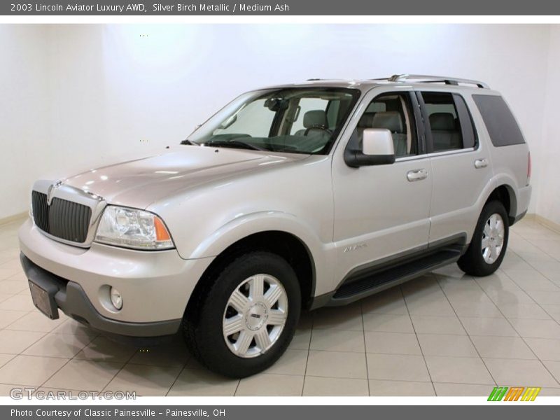 Silver Birch Metallic / Medium Ash 2003 Lincoln Aviator Luxury AWD