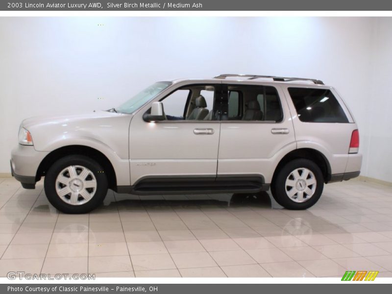 Silver Birch Metallic / Medium Ash 2003 Lincoln Aviator Luxury AWD