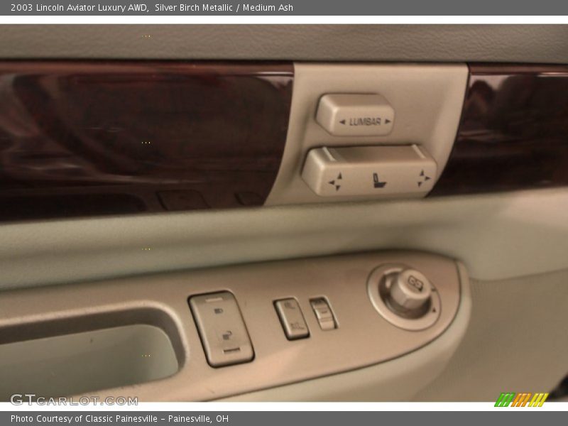 Silver Birch Metallic / Medium Ash 2003 Lincoln Aviator Luxury AWD
