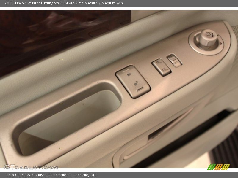 Silver Birch Metallic / Medium Ash 2003 Lincoln Aviator Luxury AWD