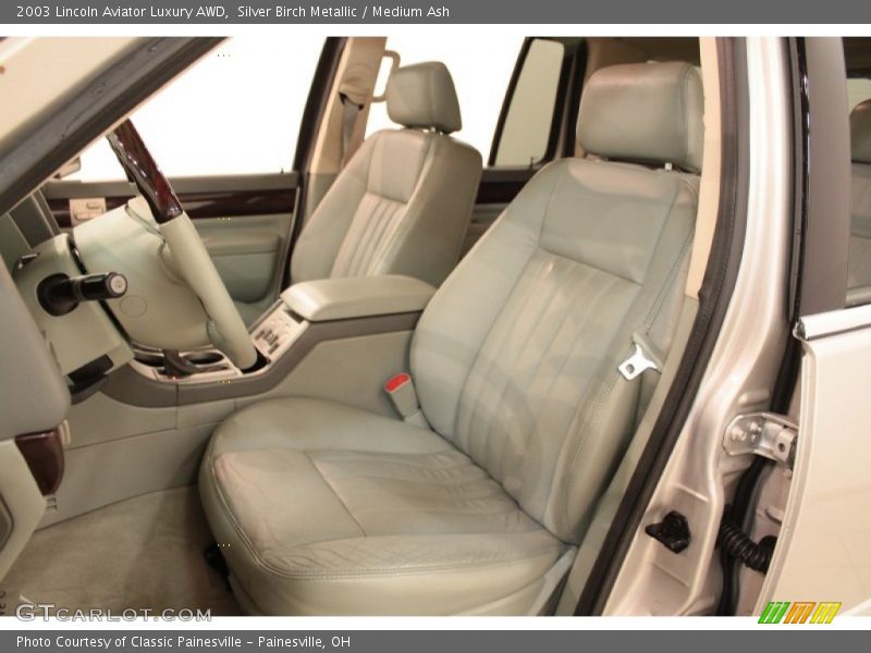 Silver Birch Metallic / Medium Ash 2003 Lincoln Aviator Luxury AWD