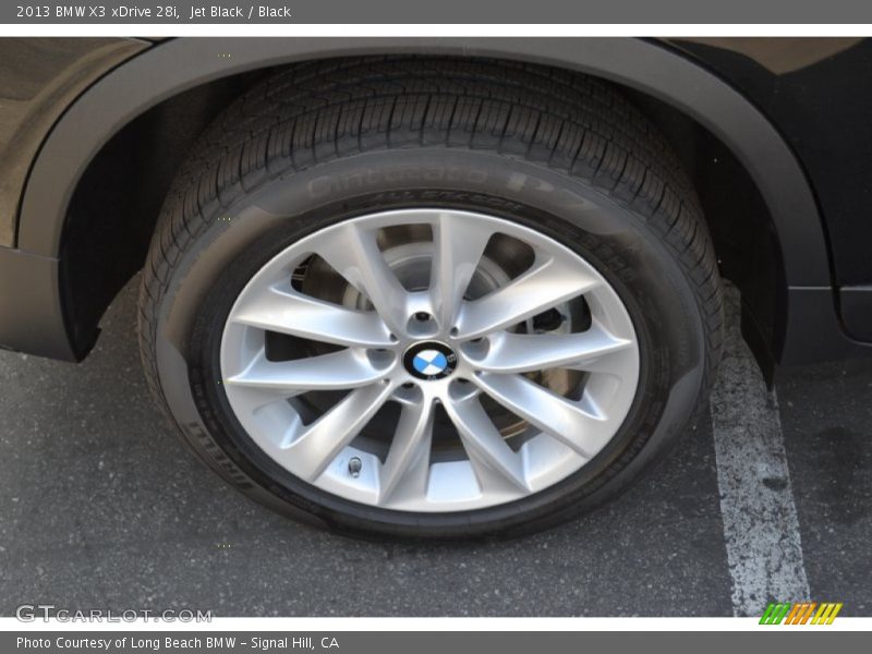 Jet Black / Black 2013 BMW X3 xDrive 28i