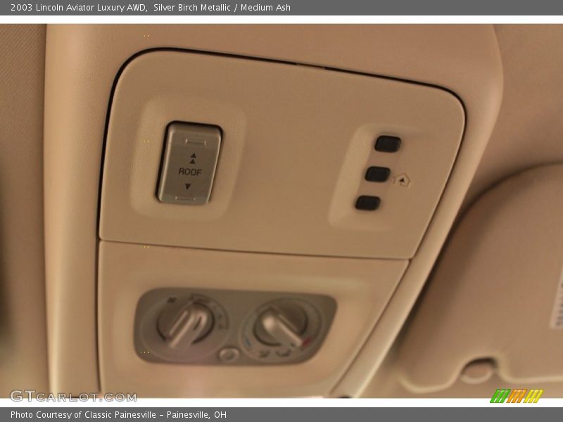 Silver Birch Metallic / Medium Ash 2003 Lincoln Aviator Luxury AWD
