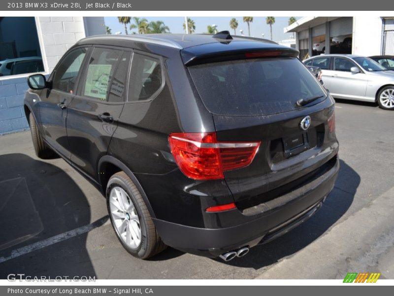 Jet Black / Black 2013 BMW X3 xDrive 28i