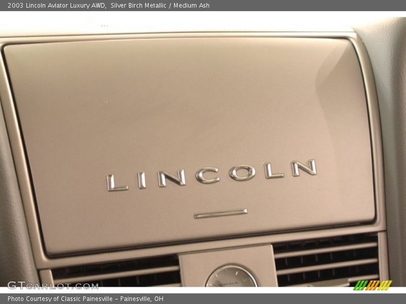 Silver Birch Metallic / Medium Ash 2003 Lincoln Aviator Luxury AWD