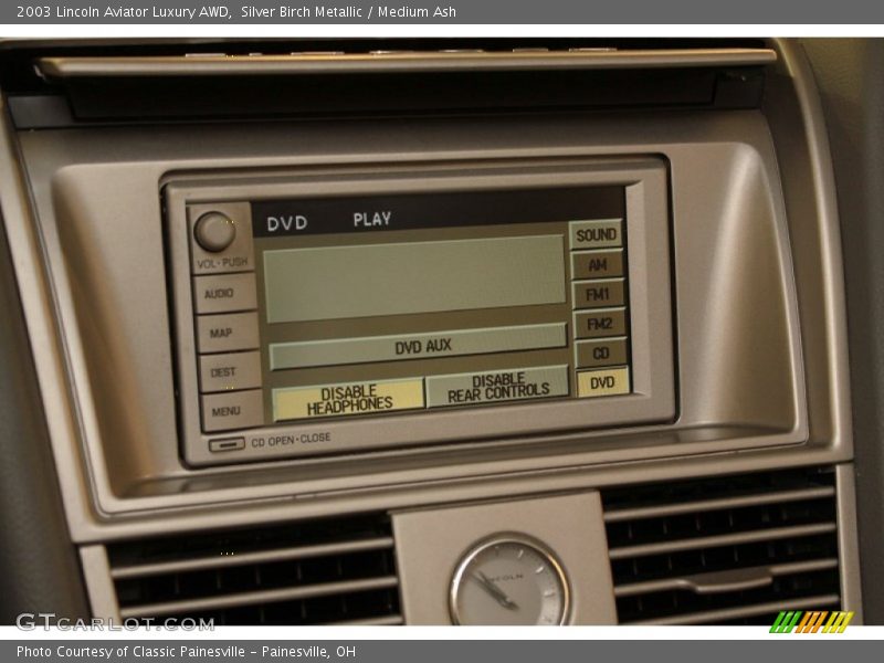 Silver Birch Metallic / Medium Ash 2003 Lincoln Aviator Luxury AWD