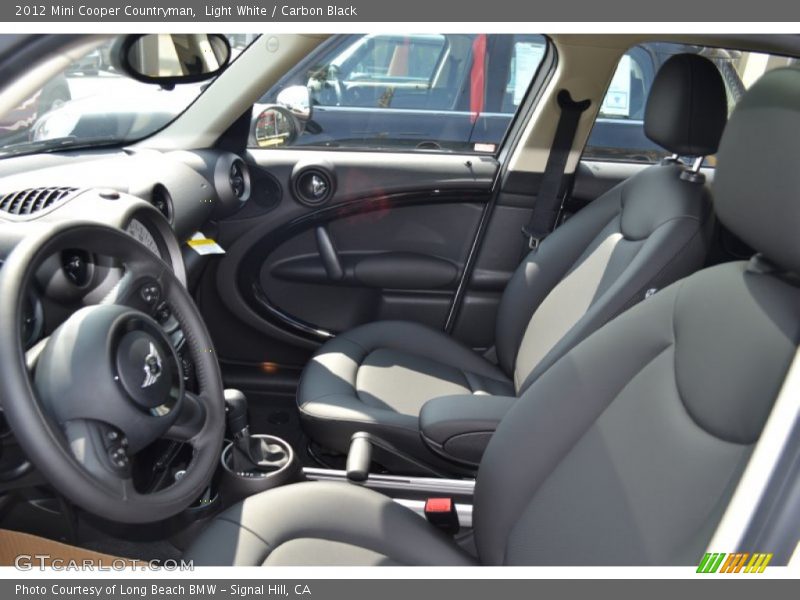 Light White / Carbon Black 2012 Mini Cooper Countryman