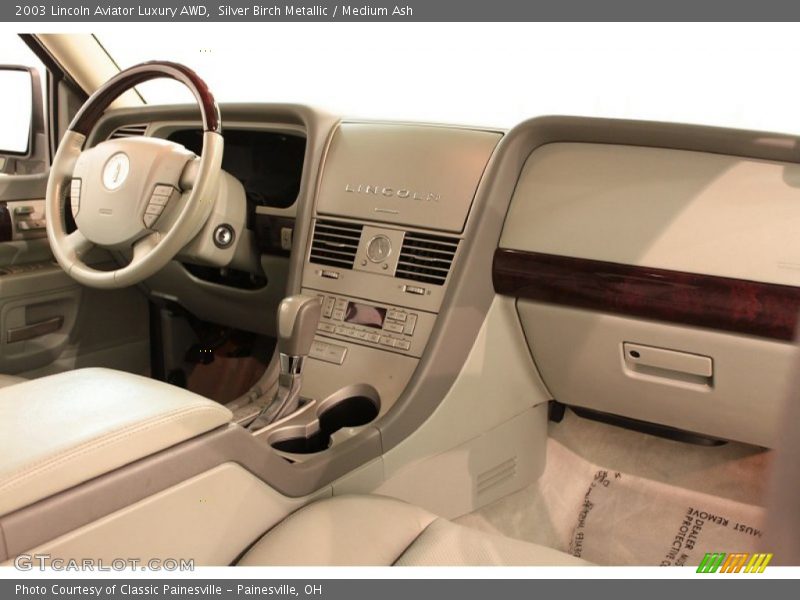 Silver Birch Metallic / Medium Ash 2003 Lincoln Aviator Luxury AWD